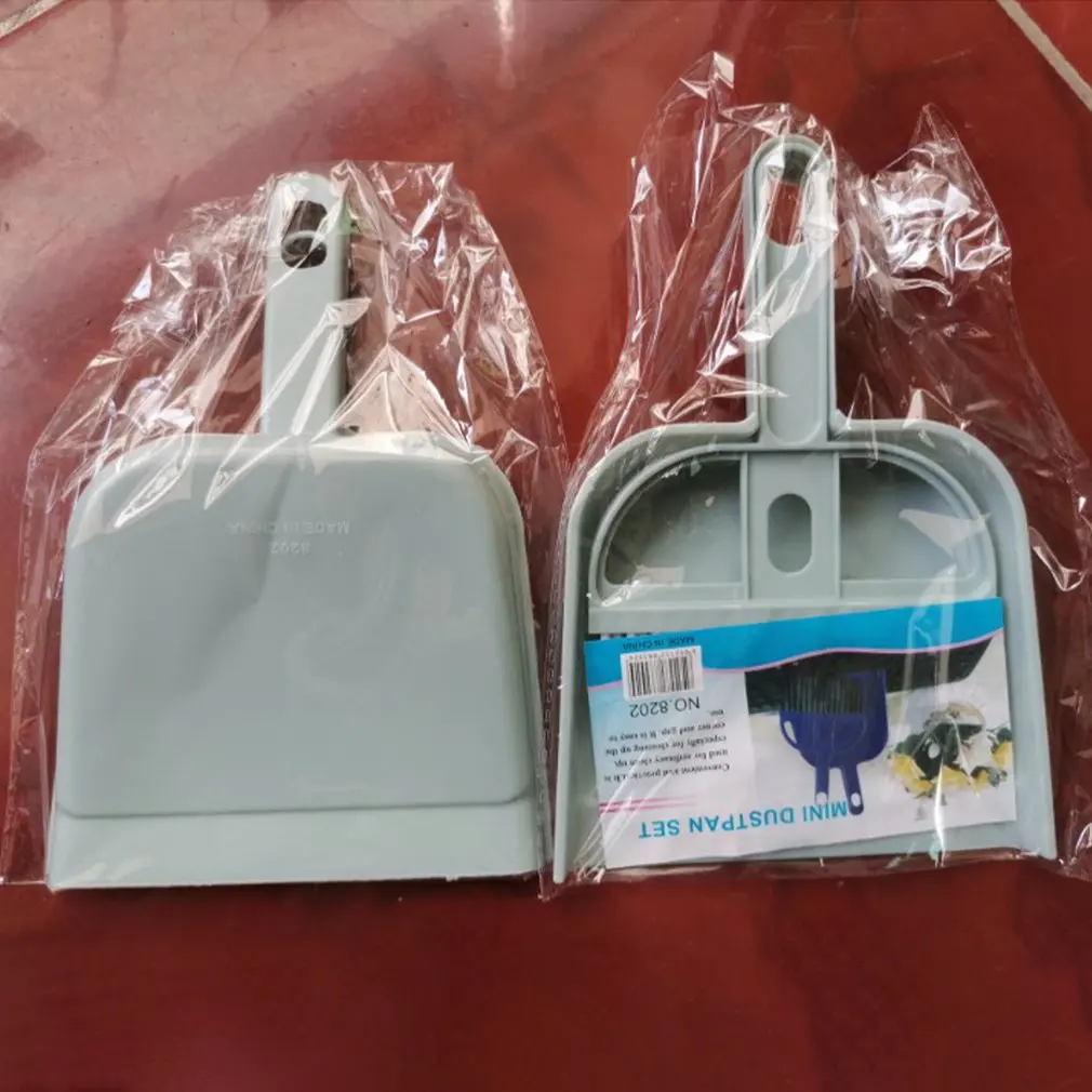 Эффективная Мини щетка для чистки и совком набор Настольный развертки метла