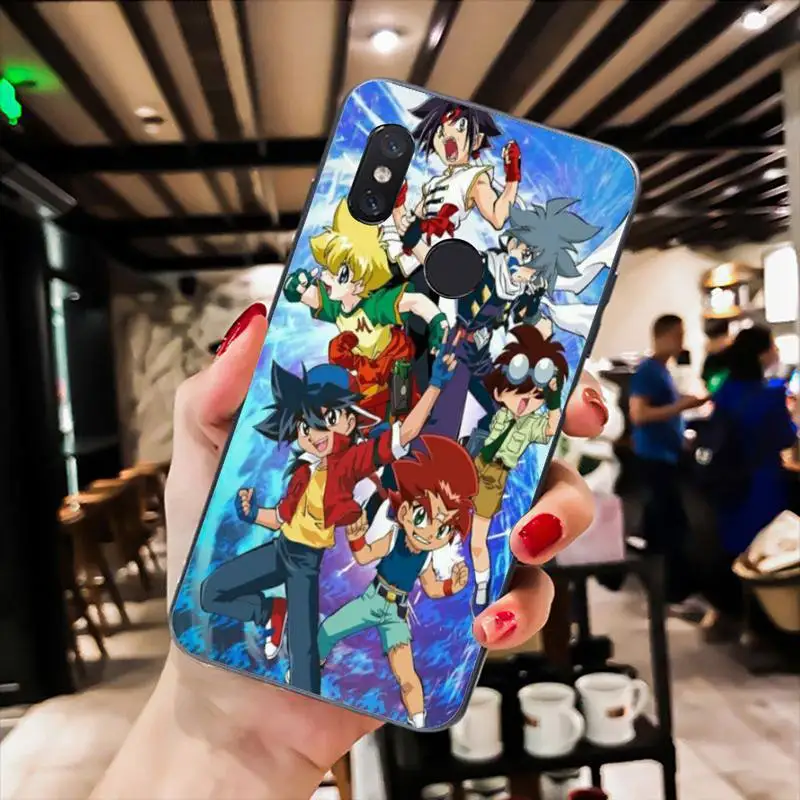 

Beyblade Burst Phone Case For Xiaomi Mi 10 5 6 A2 A2lite A1 9 9SE 8Lite 8explorer Pocophone F1 Fundas Cove
