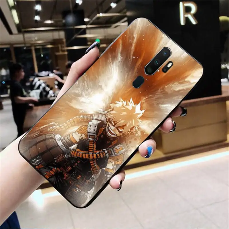 

LJHYDFCNB My Hero Academia Phone Case For Oppo Reno2 Z 2Z Realme5 6 Pro R9 11 Plus 15 17 Pro