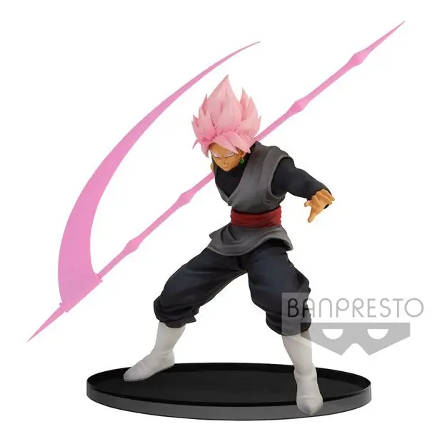 Banpresto BWFC розовые волосы черный Гоку фигурка игрушка Zamasu Супер Saiyan модель игрушка Dragon Ball супер