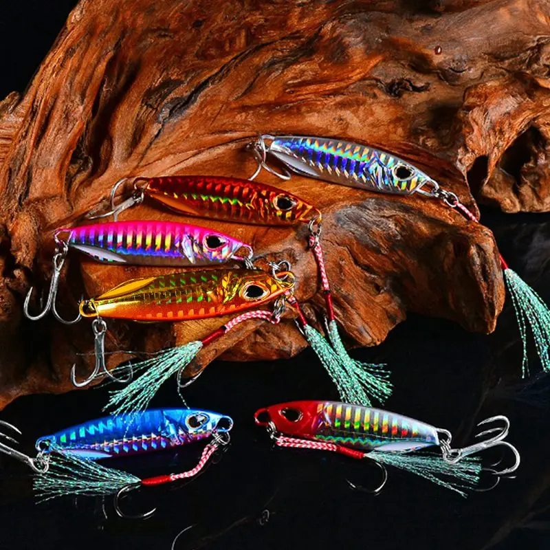 Железная пластина ведущая рыбу длинный выстрел металлическая приманка Luya