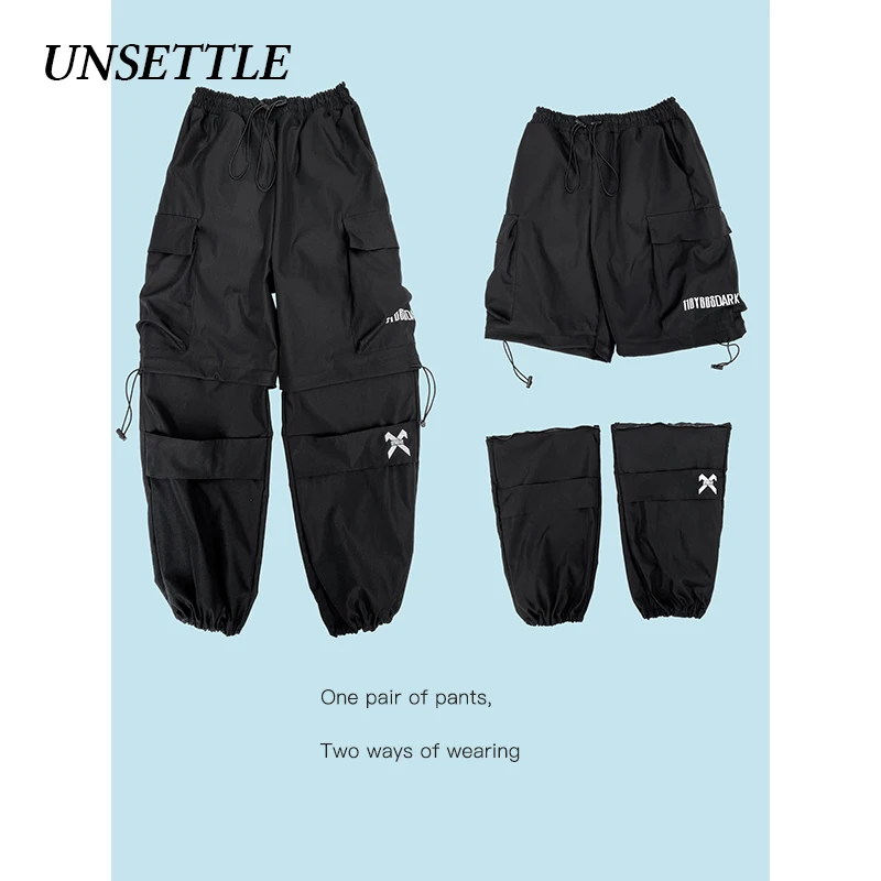 UNSETTLE 2020SS японские тактические отсоединяемые брюки карго с несколькими карманами