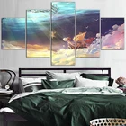Настенная живопись модульный плакат анимация цельные фотографии холст HD печать мультфильм домашний Декор Гостиная рама