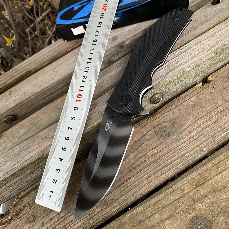 Складной нож ZT 0606 Ручка G10 9CR14MOV быстрооткрывающийся Клинок с шарикоподшипником и