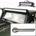 Аксессуар для гусеничного хода, светящаяся крыша, светодиодная лампа, мигающая автомобильная лампа для Traxxas 110, SCX10, TRX-4, краулеры, запчасти для радиоуправляемого автомобиля, 90046