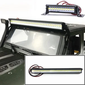 Аксессуар для гусеничного хода, светящаяся крыша, светодиодная лампа, мигающая автомобильная лампа для Traxxas 110, SCX10, TRX-4, краулеры, запчасти для радиоуправляемого автомобиля, 90046