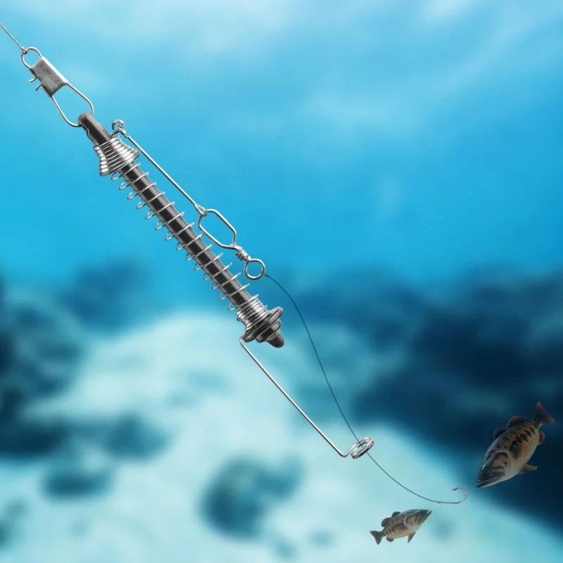 Автоматический рыболовный крючок пружинный выталкивающий рыболовное