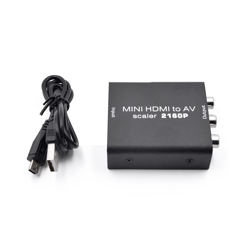 

4K x 2K HDMI TO AV Adapter HD Video Converter HDMI to RCA Converter AV/CVSB L/R Video