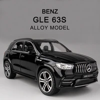 new kids toys boys 132 diecast alloy model car miniature benz gle g63s metal vehicle collected suv for children christmas gifts
