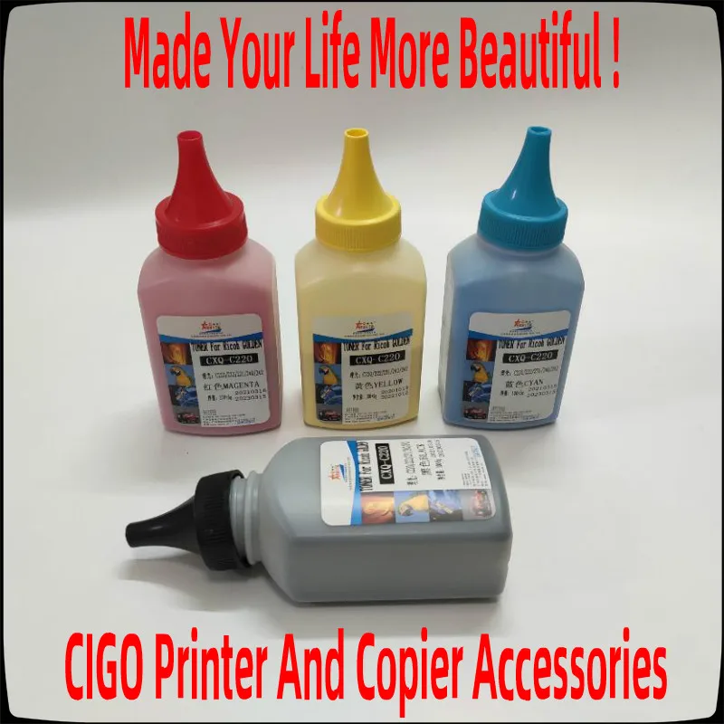 Картридж с тонером для принтера HP Color LaserJet 1500 2500 2550 2820 2840 C9700A C9701A C9702A C9703A|powdered