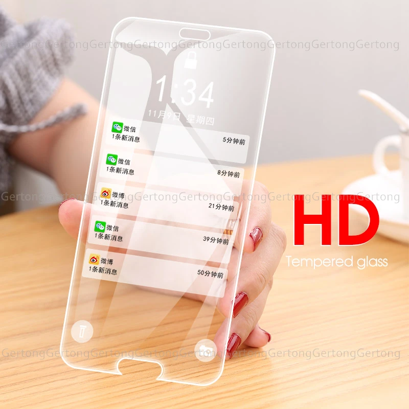Ударопрочная закаленная пленка для Huawei Honor 8C 8X Max 9 10 8 Lite Mate 20 X P20 Pro Y9 2018 Защитная