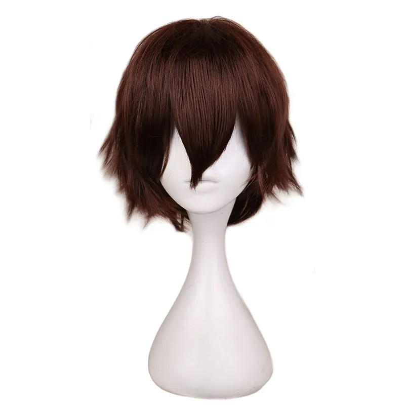 

Anime Attack On Titan Eren JÃ¤ger Short Hair Wig Cosplay Headwear Accessories