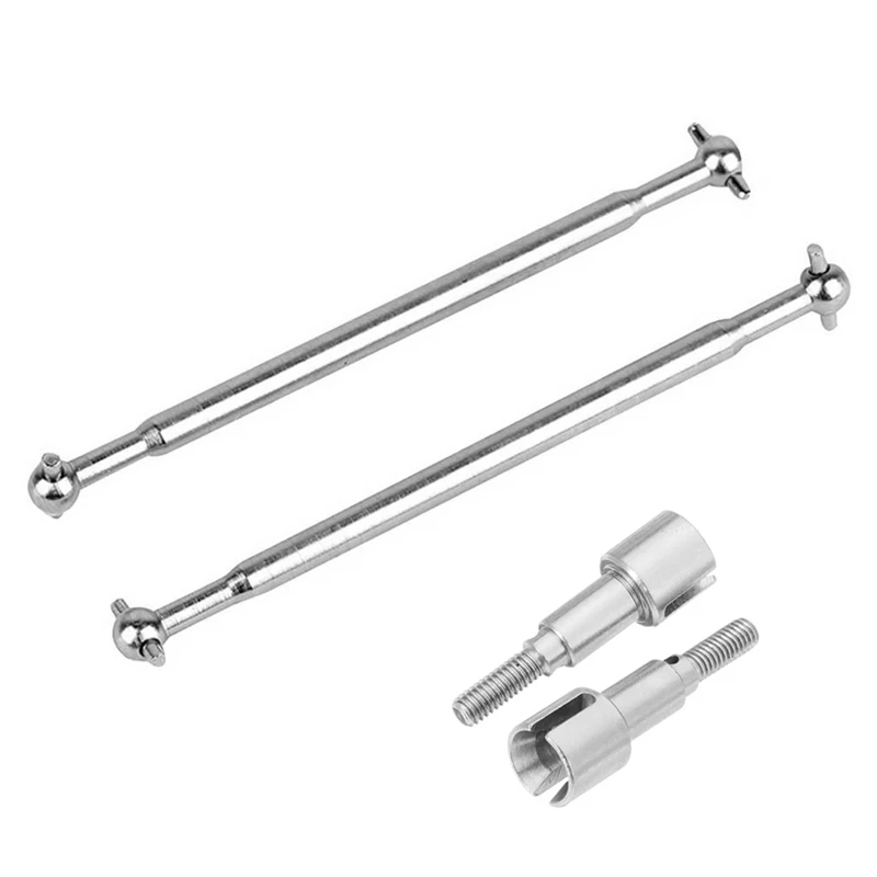 

4Pcs Rear CVD Universal Drive Shaft Dog Bone Wheel Shaft Cup for Hosim XLH 9125 RC Car Upgrade Parts Accessories