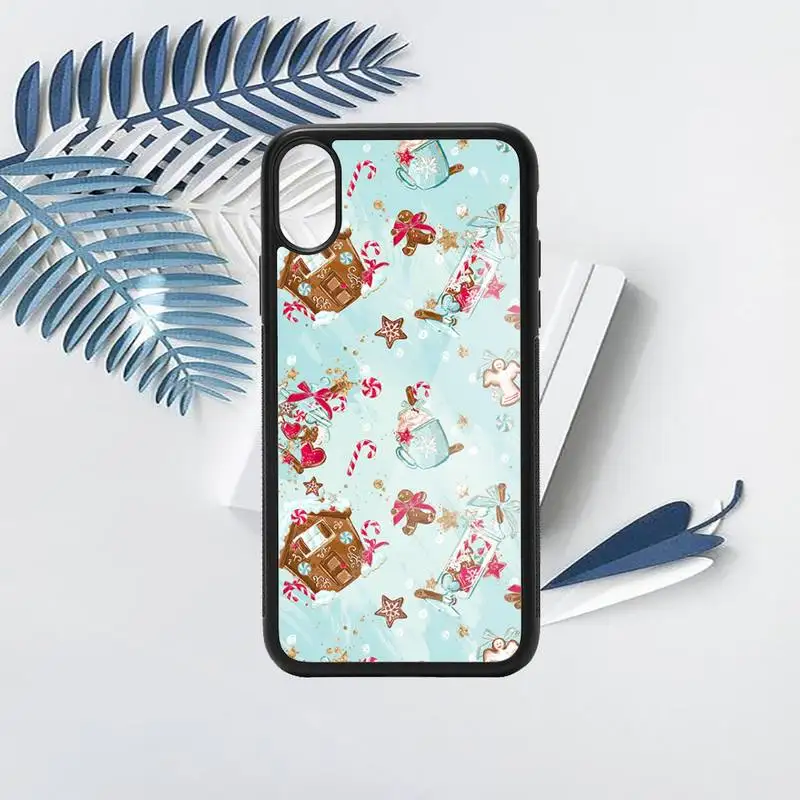 

Father Christmas Painted cartoon Phone Cases PC for iPhone 11 12 pro XS MAX 8 7 6 6S Plus X 5S SE 2020 XR