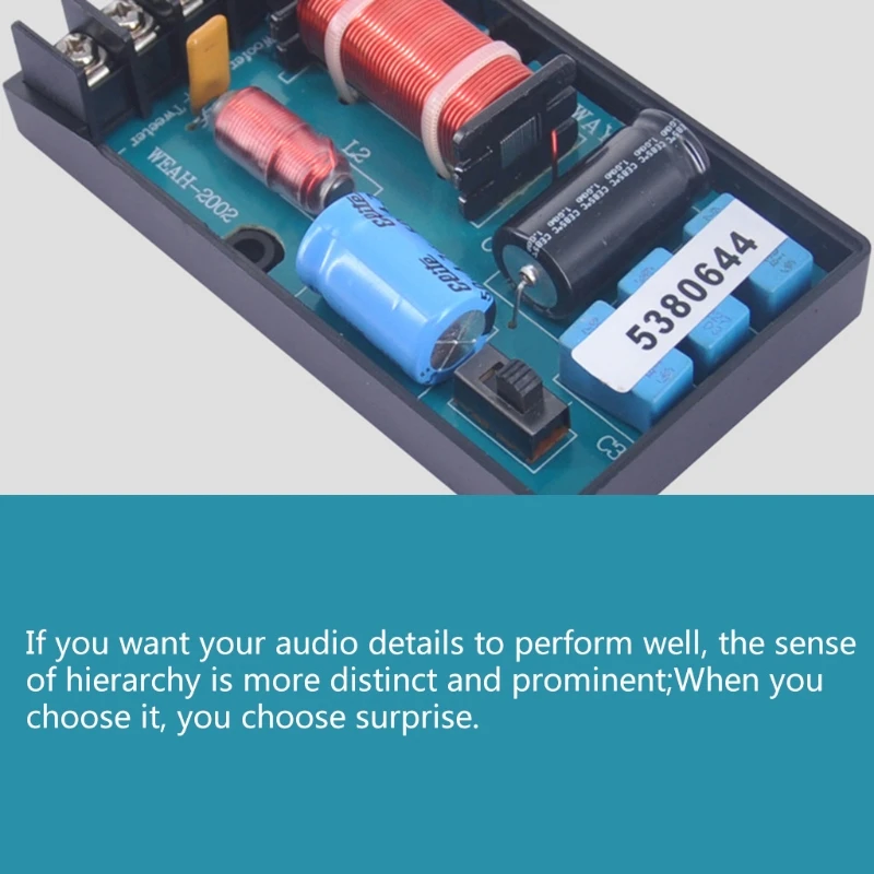 Два способа делитель частоты Автомобильные колонки два кроссовера для