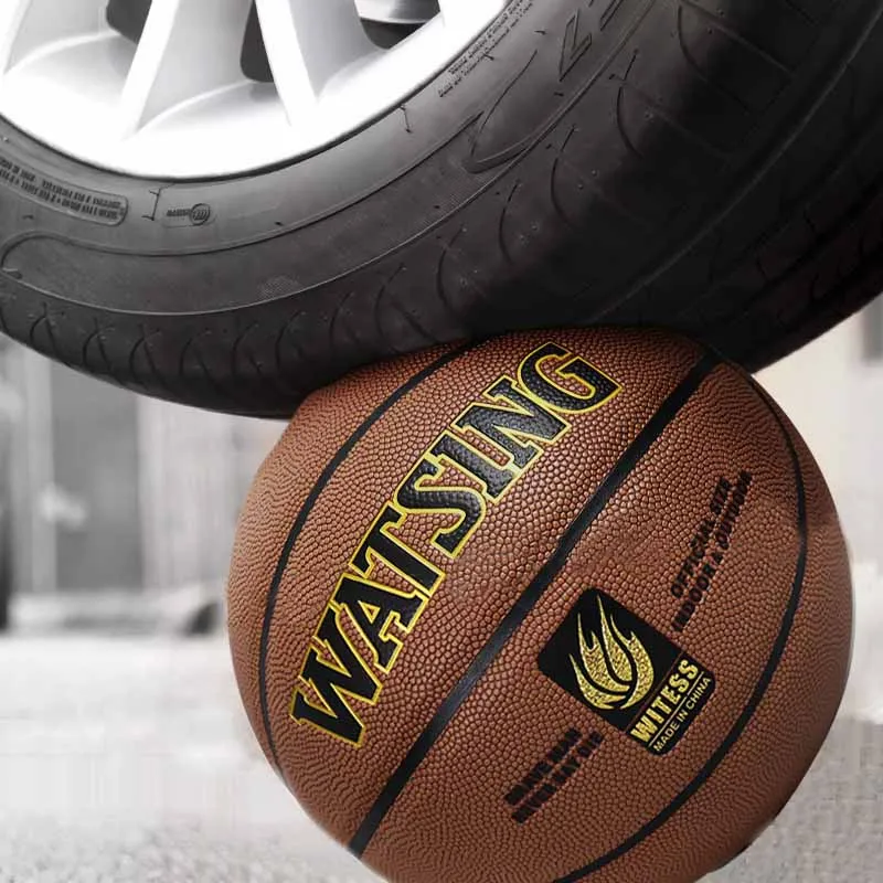 

Standard Size 7 Basketball Training Balls Outdoor Indoor Sports PU Thickened Wear Resistance Teenager Adult Studying Balls