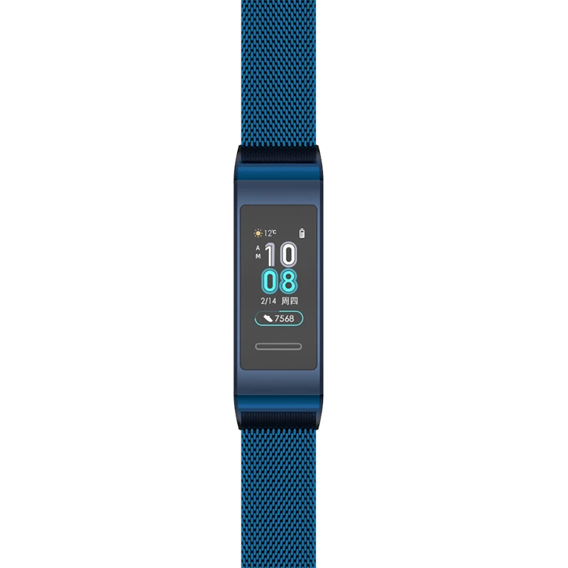 Ремешок для часов Huawei Band 3 pro кожаный браслет умные аксессуары из нержавеющей