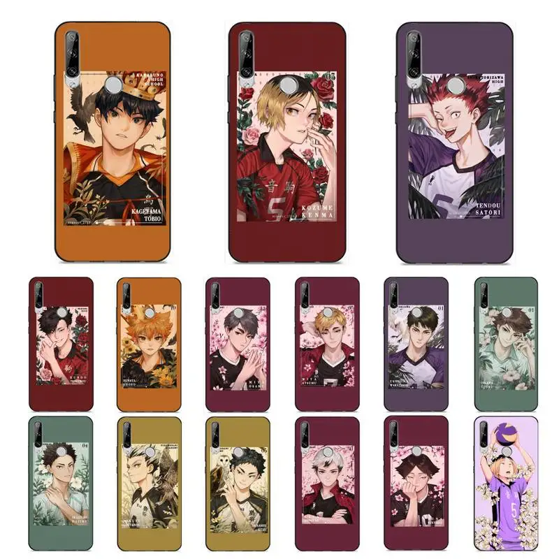 

Yinuoda Haikyuu Hinata attacks Anime Phone Case for Huawei Y 6 9 7 5 8s prime 2019 2018 enjoy 7 plus