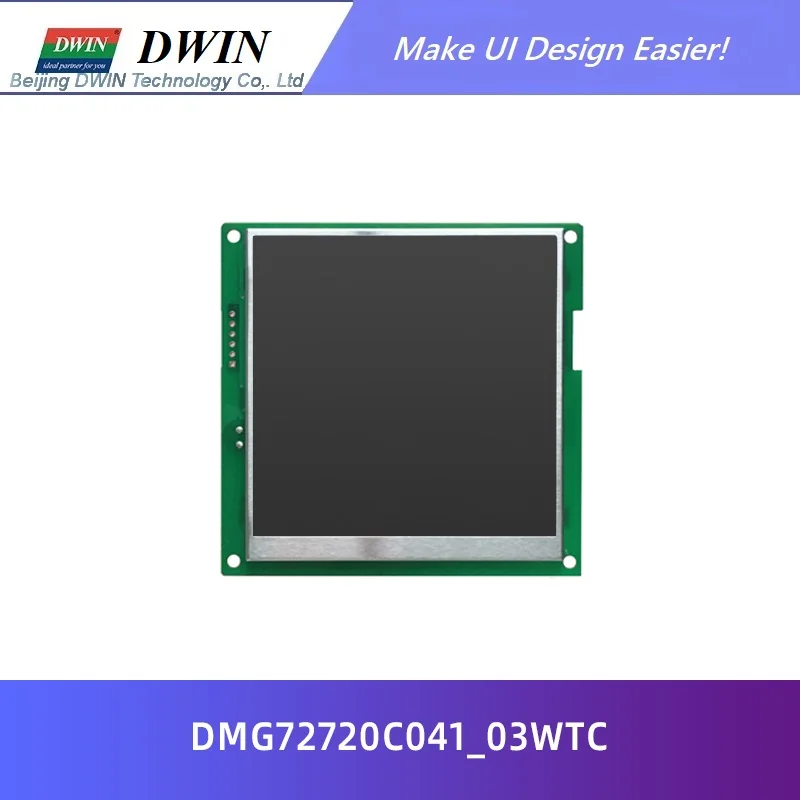 DWIN 4,1 "IPS 720X720 квадратный модуль Incell емкостный сенсорный экран, TFT LCD UART LCM HMI интеллектуальный дисплей, умное управление от AliExpress RU&CIS NEW