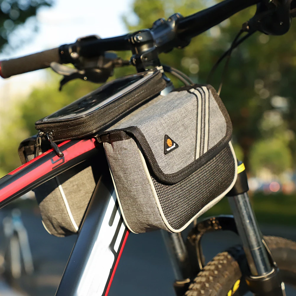 WEST BIKING Светоотражающие Горный Дорожный велосипед сенсорный Экран телефон Сумки