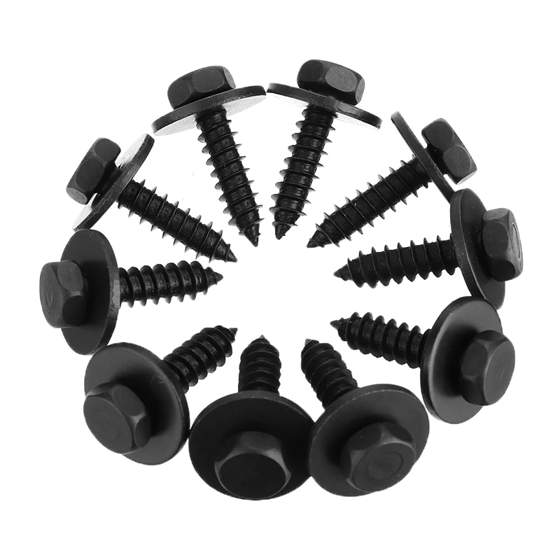Mayitr 20pcs Metal Chassis Screws Hex Self Tapping Car Underbody Protection For BMW Opel Ford | Автомобили и мотоциклы