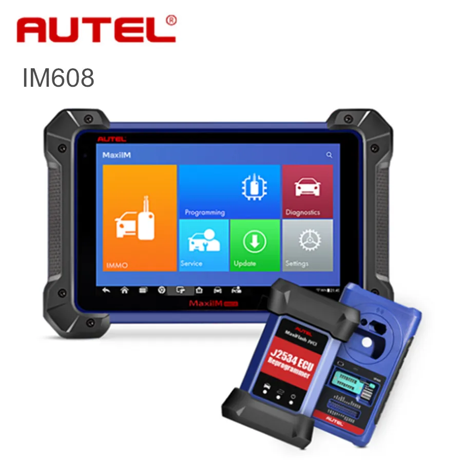 Autel MaxiIM IM608 Расширенная диагностика + IMMO инструмент для программирования ключей| |