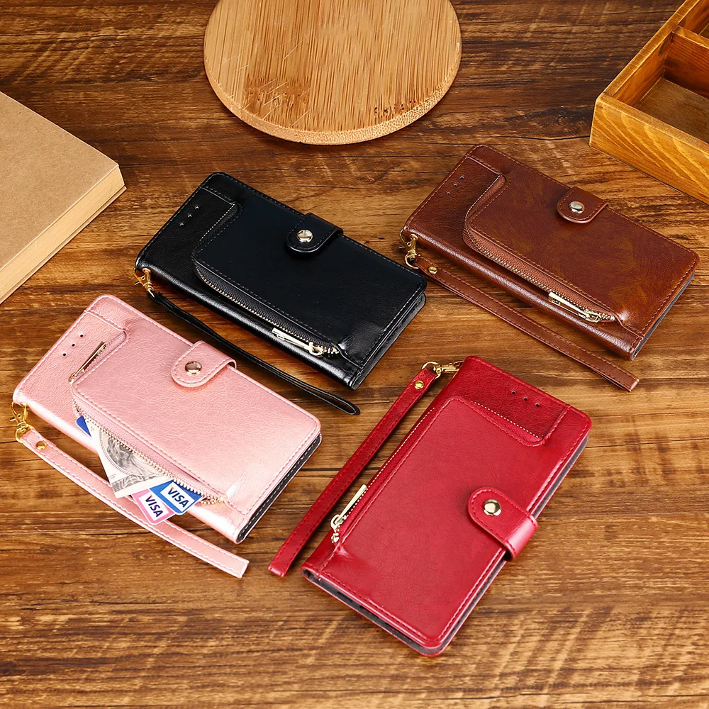 Роскошный кожаный чехол для samsung Galaxy Note 10, 9, 8, 5, 4, S10 Lite, S9, S8 Plus, S7, S6, S5, кошелек с отделением для карт, откидная крышка, чехол с подставкой, сумка для телефона