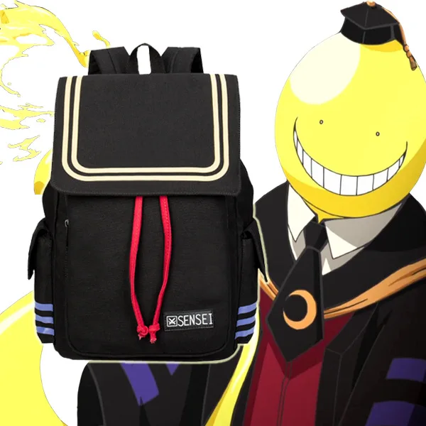 

Assassination Classroom Cosplay Backpack Korosensei Anime Peripheral Students Bag Backpack