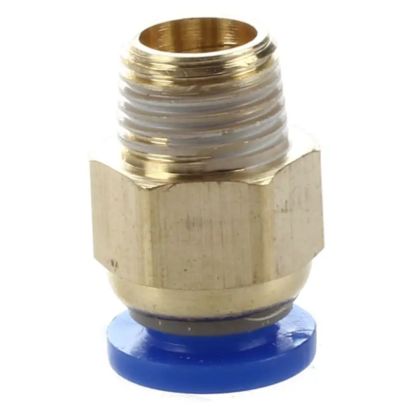 5 Pcs 1/8" PT Male Thread 6mm Push In Joint Pneumatic Connector Quick Fittings | Инструменты