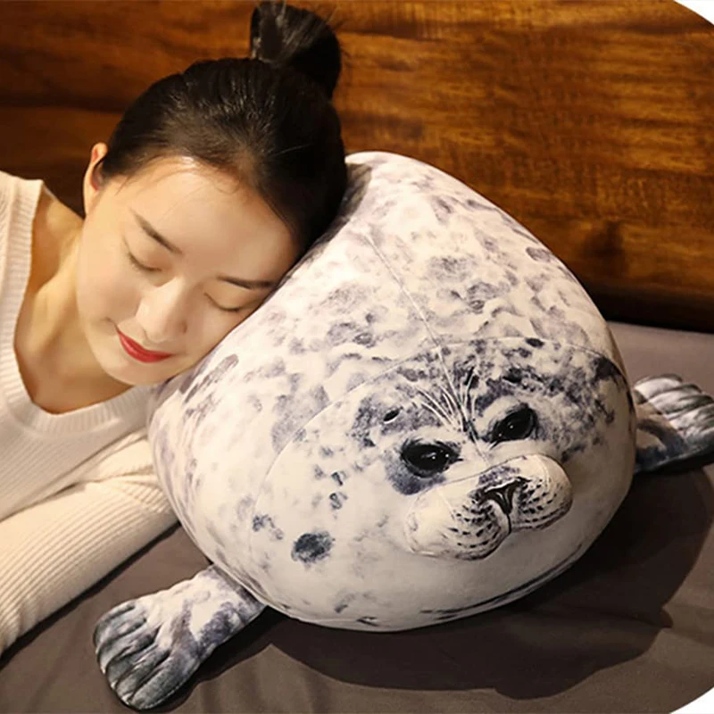 

20/30/40/60cm Soft Seal Plush Toys Sea World Animal Stuffed Doll Cute Ocean Plush Pillows Room Sofa Decoration Kids Gifts