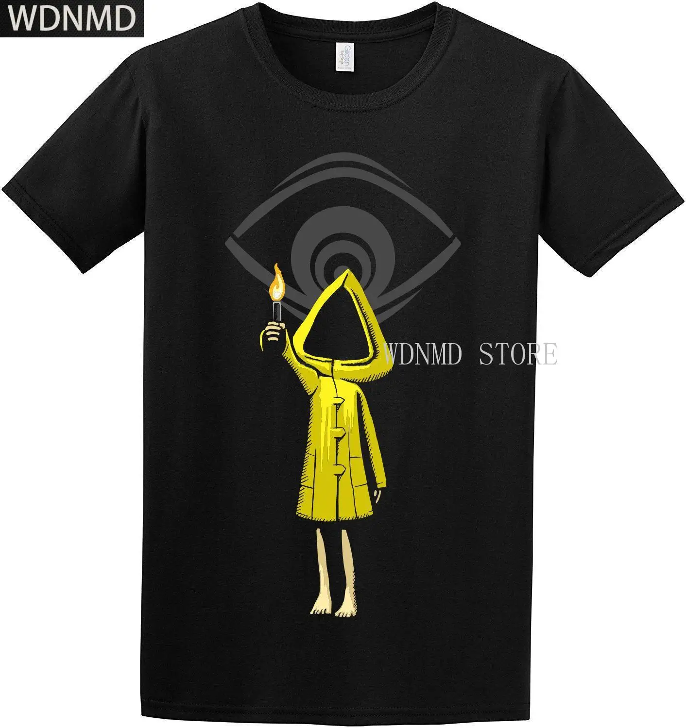 

Limited Little Nightmares Six Maw Cool Creepy Design Black T-Shirt Size S-5XL