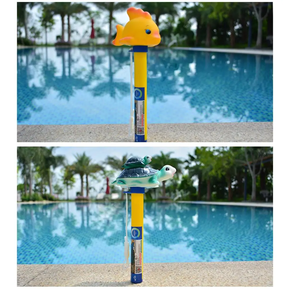Термометр для плавательного бассейна мультяшный термометр воды Акула утка