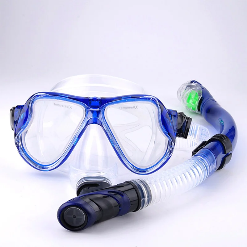 Маска для дайвинга Набор противотуманных очков подводного плавания силиконовое