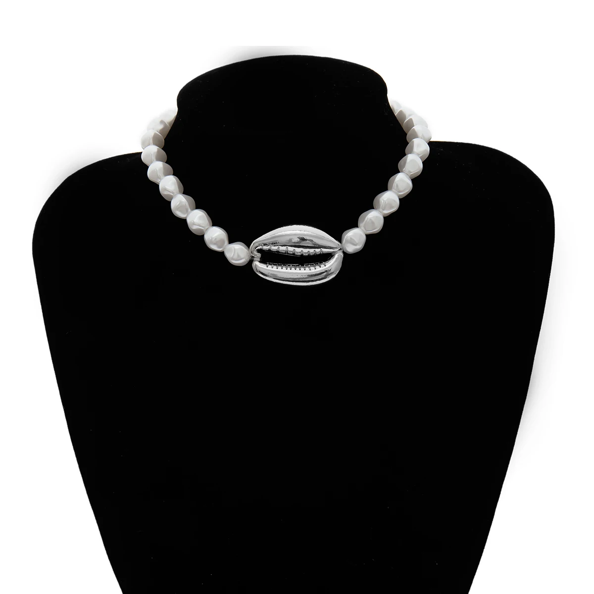 Ожерелье узкое геометрическое гипербола бисерный воротник действует женский