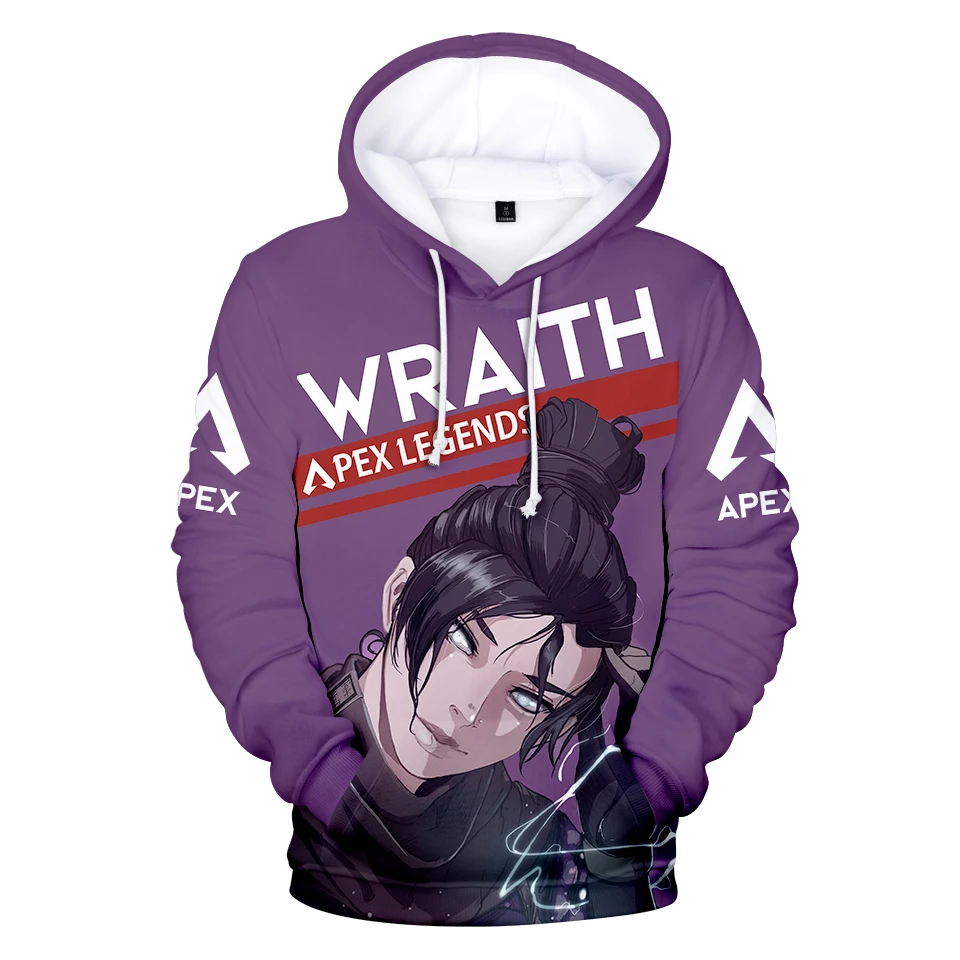 

2021 Hot New Creative Harajuku Apex Legends 3D Hoodie Men Women Spring Autumn Sweatshirts Classic Games Apex Legends Sweatshirts