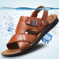 summer men sandals casual classic mens beach shoes cheap outside male shoes comfortable breathable mans footwear hot sale 2021