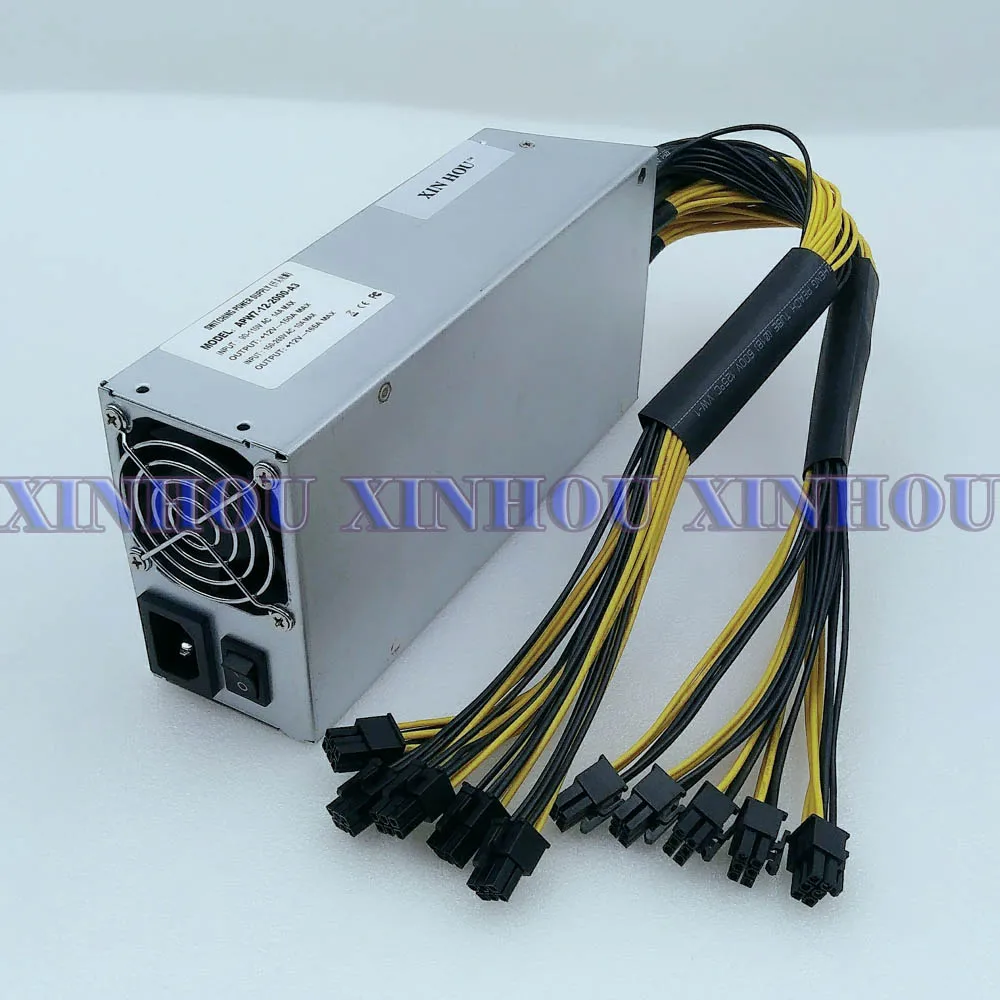 Новый блок питания APW7 2000W BTC LTC ETH ZEC Miner для ANTMINER S9 L3 + Innosilicon A9 Mini-DOGE KD-BOX HS-BOX CK-BOX -