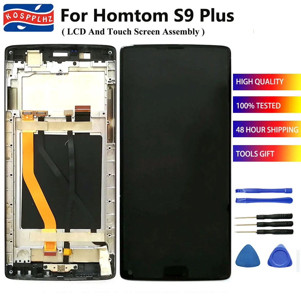 ЖК дисплей для S9 PLUS сменный сенсорный экран в сборе кабель материнской платы