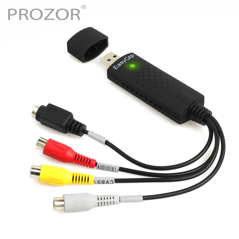Устройство видеозахвата proзор USB с композитными входами S Video Female преобразователь