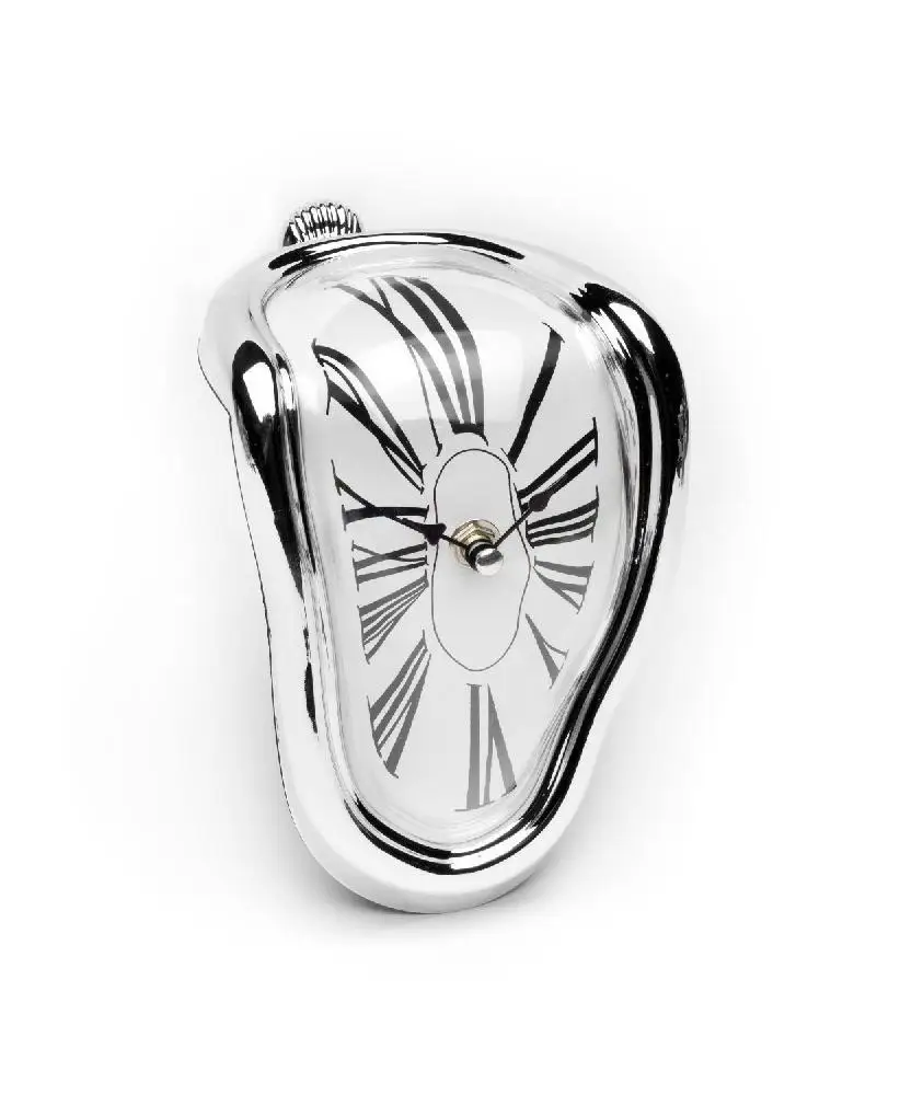 Забавные сюрреалистические художественные подарочные часы Salvador Dali Time варп