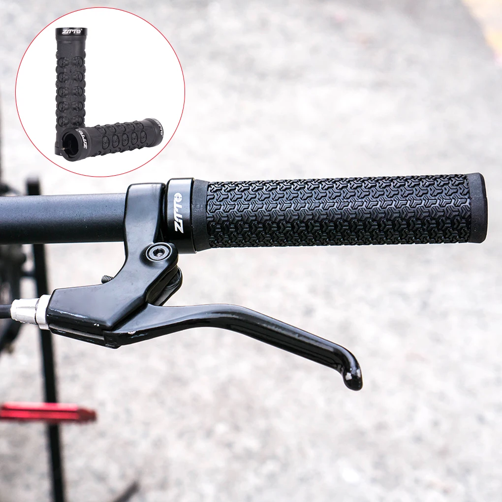 

ZTTO 1 Pair Bike Handlebar Grips Aluminum Alloy Anti-skid Handle Lock-on Portable Cover MTB Mountain Grip Accessories