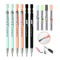 2 0mm mechanical pencil set creative pencil rod refill for shool office writing supplies kids girl exam spare korean stationery