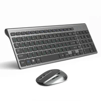 joyaccess russian wireless keyboard mouse set ergonomic mouse pc mause silent button keyboard and mouse combo 2 4g for laptop pc