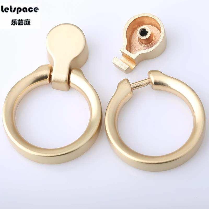 Современная простая Мода Падение Кольцо kicthen шкаф комод Дверная ручка пятно