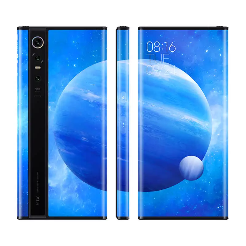 Оригинальная новинка Xiaomi MIX Alpha 12 гб 512 Snapdragon 855Plus 7 92 дюйма 1080P OLED 100 мп