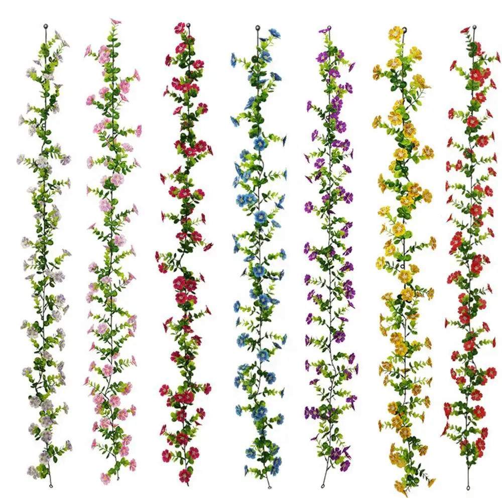 

150cm Eucalyptus Plum Blossom Artificial Vine Home Garden Hanging Decoration