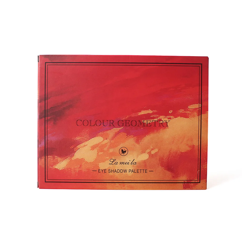 LML брендовые сверкающие розовые матовые Перламутровые тени для век