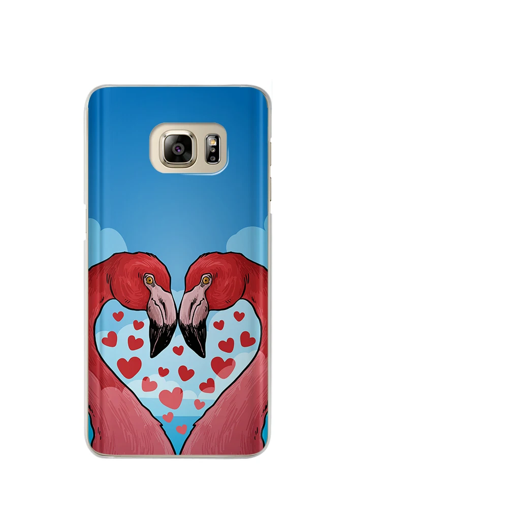 Cute Painted Flamingo Bird Soft Phone Case For Samsung Galaxy J3 J4 J5 2015J6 J710 J8 Plus 2016 2017 2018 Back Shell Cover |