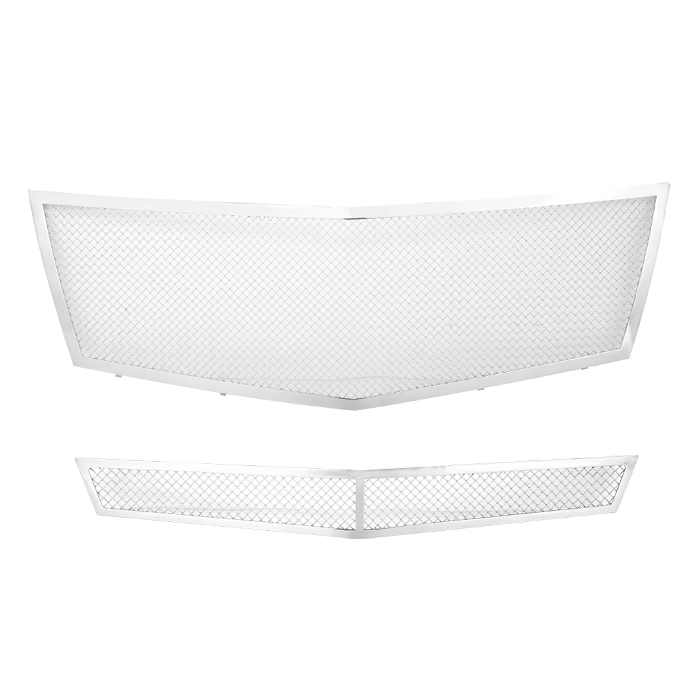 Решетка радиатора хромированная нержавеющая сталь Основная верхняя + нижняя