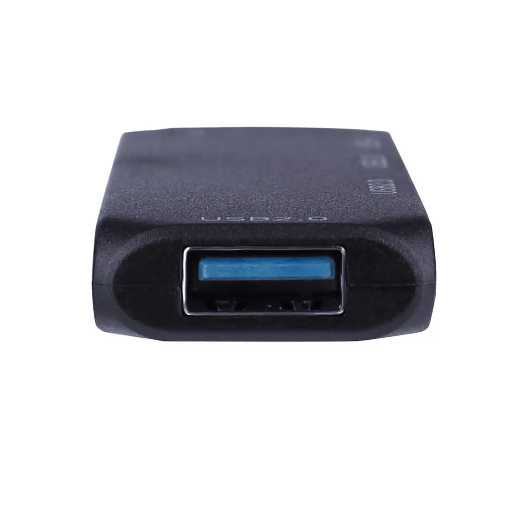 USB-переключатель ультратонкий дизайн прозрачный чип USB/Type-C 2 0 4-портовый